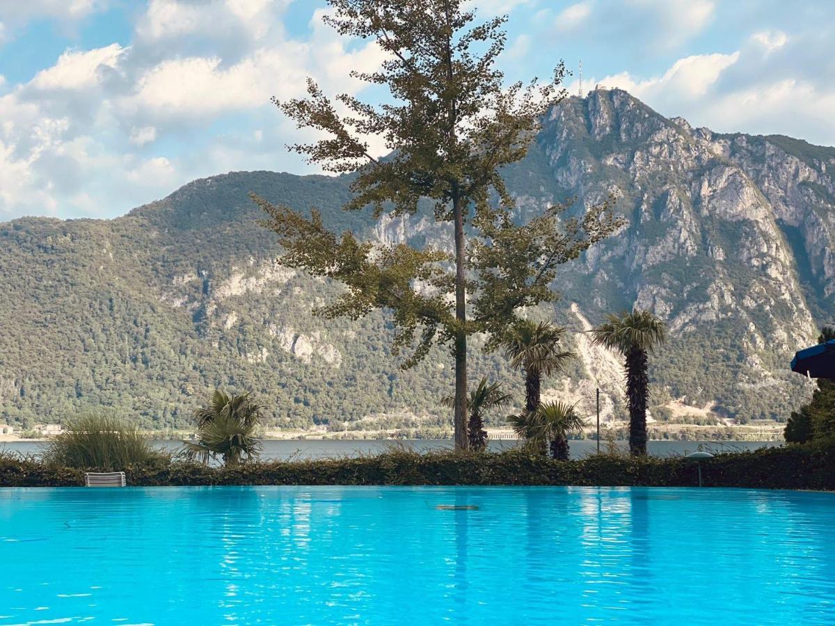 Lake Apartment 4 Bissone Esterno foto