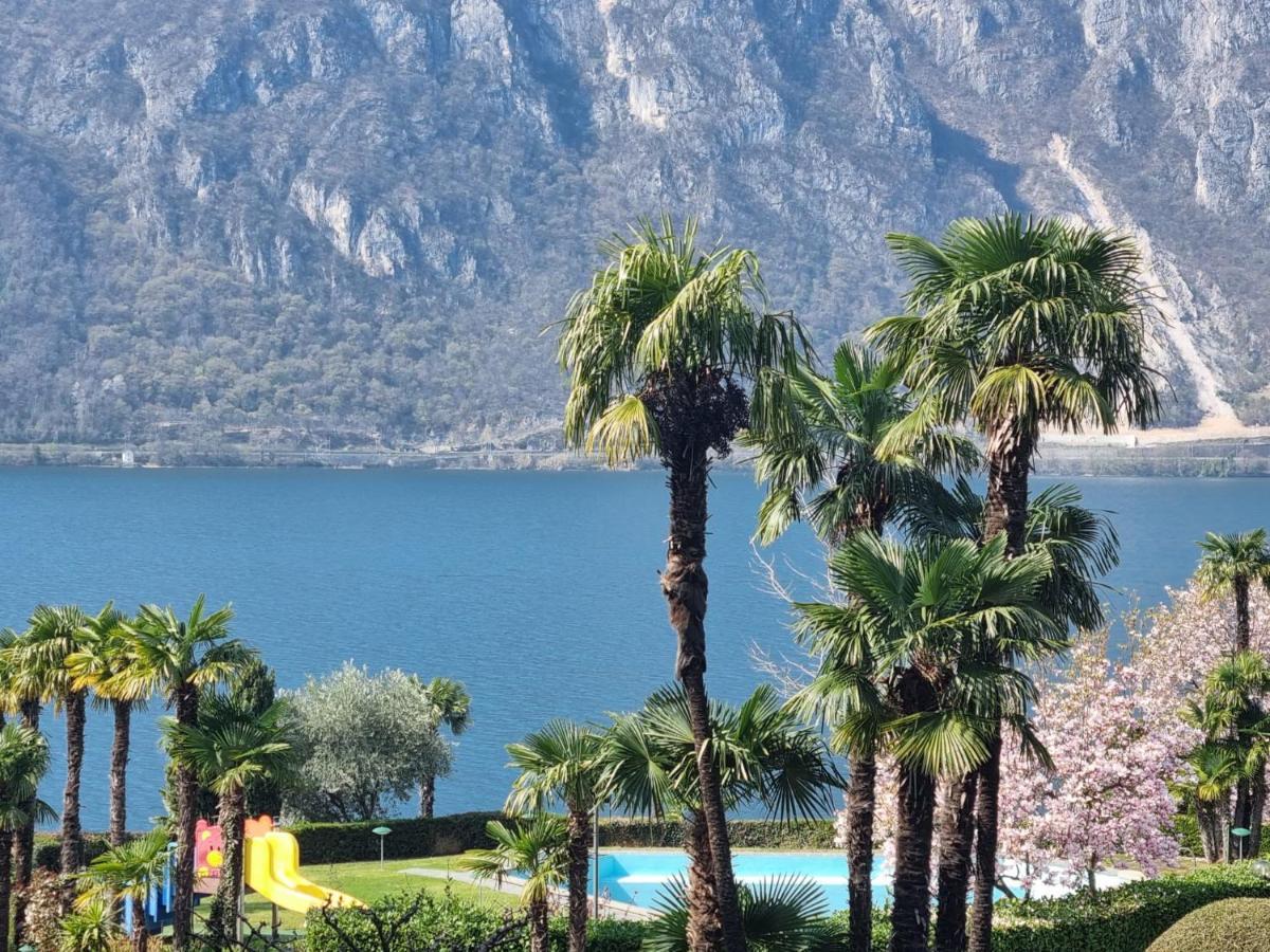 Lake Apartment 4 Bissone Esterno foto