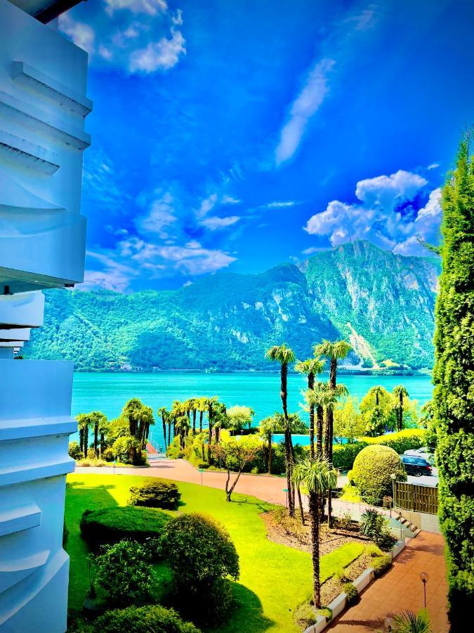 Lake Apartment 4 Bissone Esterno foto