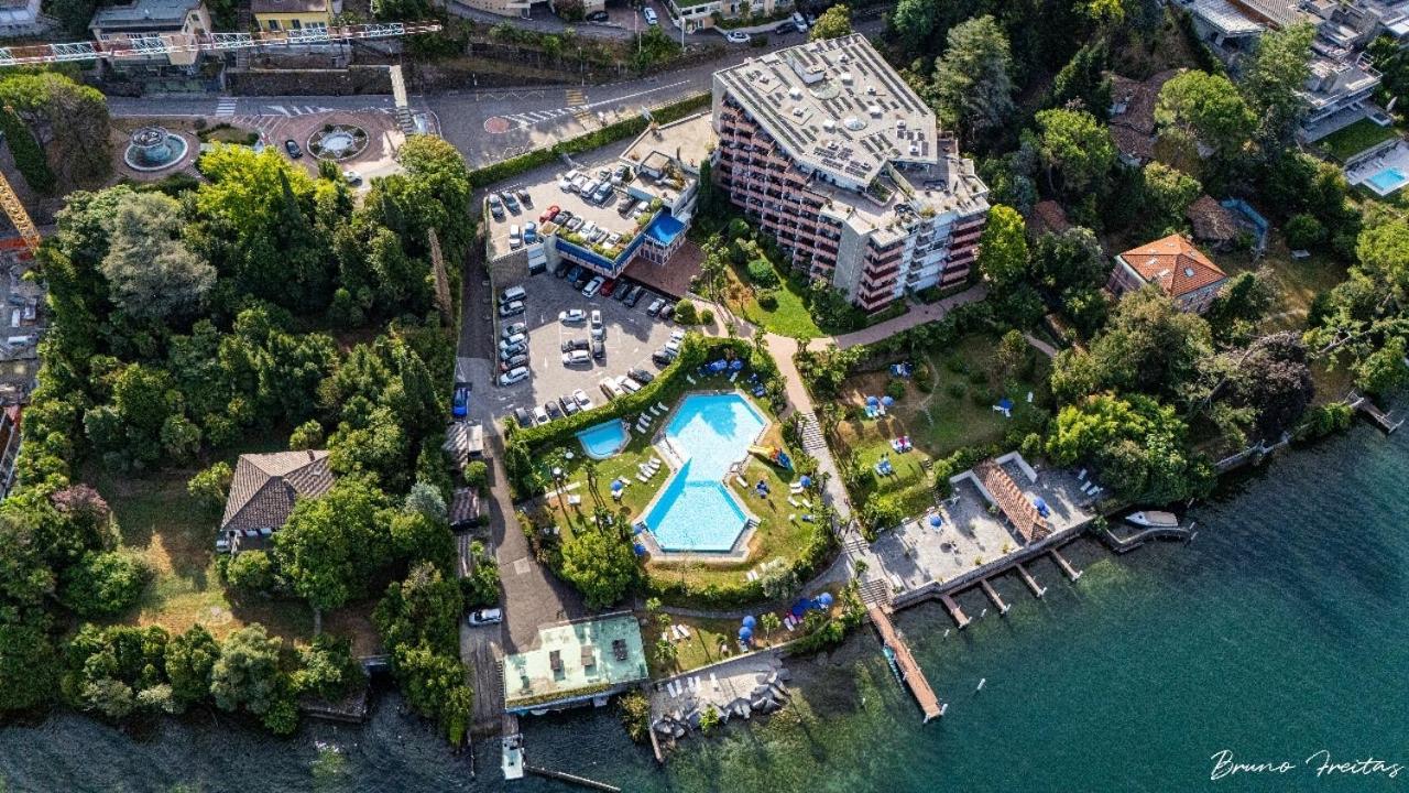Lake Apartment 4 Bissone Esterno foto